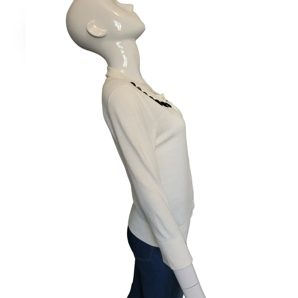 Kate Spade Embellished Neckline Cardigan, VGUC, Size M